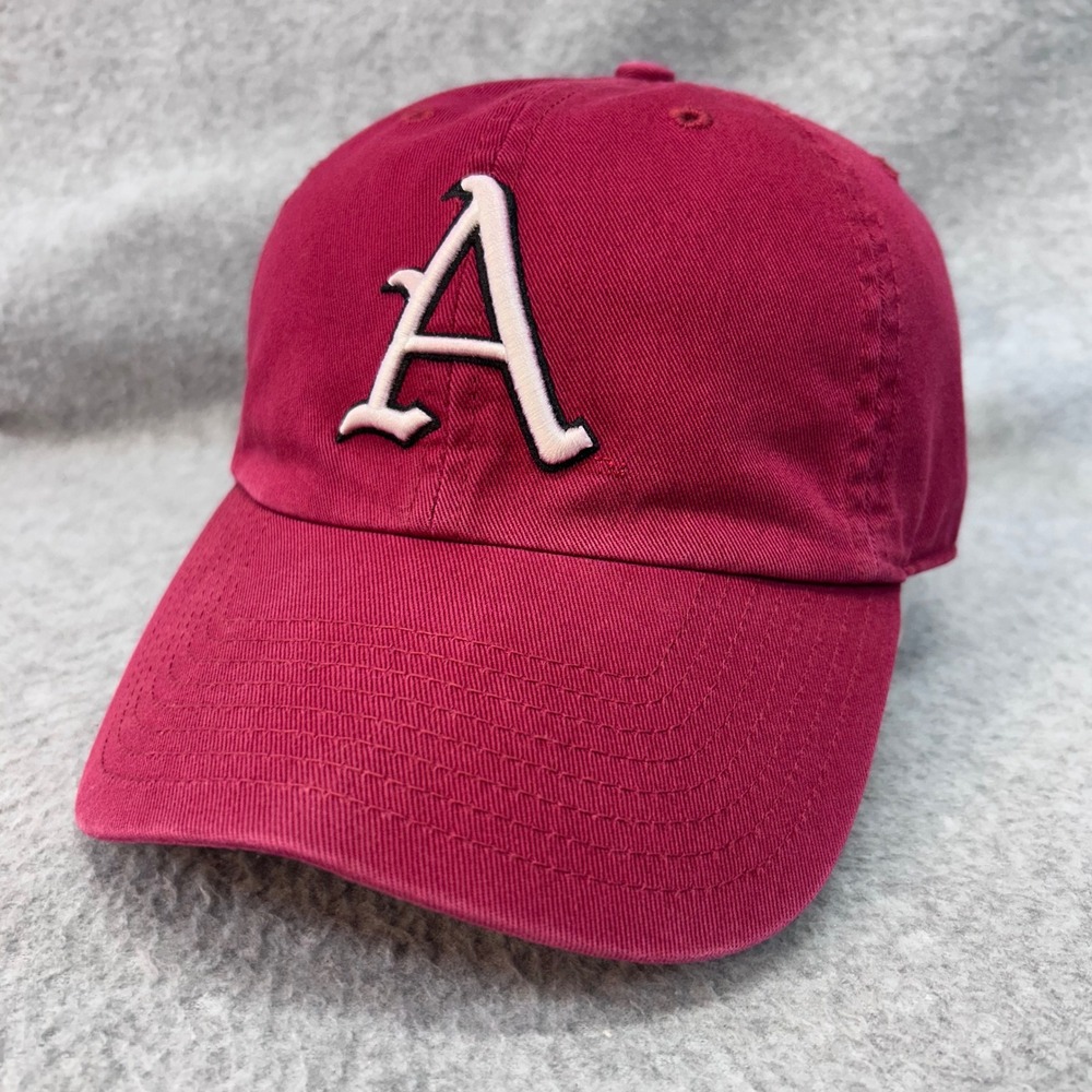 Arkansas Razorbacks Hogs Hat Mens Red Twins Enterprise The Franchise Fitted Med